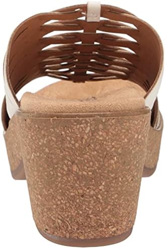 WHITE MOUNTAIN Shoes Crete Women's Clog Slide Sandal, Offwhite/Faux/Nubuck, 10 M | Image 2
