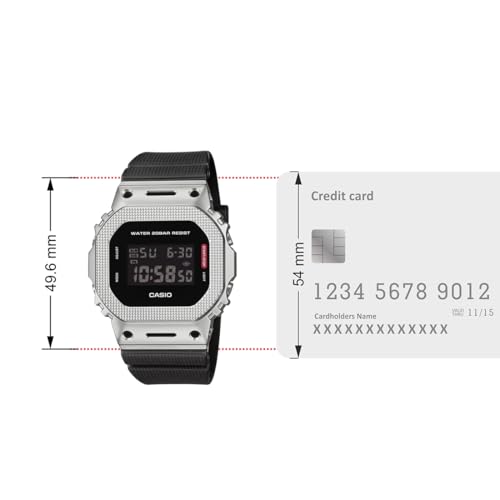 Image of Casio G-Shock GM-5600M-1DR Digital Black Watch Men (G1766)