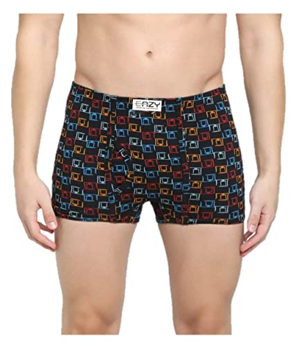 Image of The Tinge Men's Eazy Premium Printed Mini Trunk for Men and Boys|Men's Underwear Trunk (Pack of 3)
