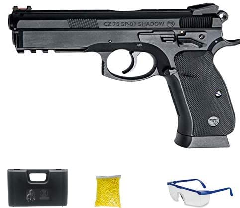 ASG CZ SP 01 SHADOW. Pistola de Airsoft Calibre 6mm (Arma Aire Suave de Bolas de plástico o PVC). Sistema: Muelle. <3,5J