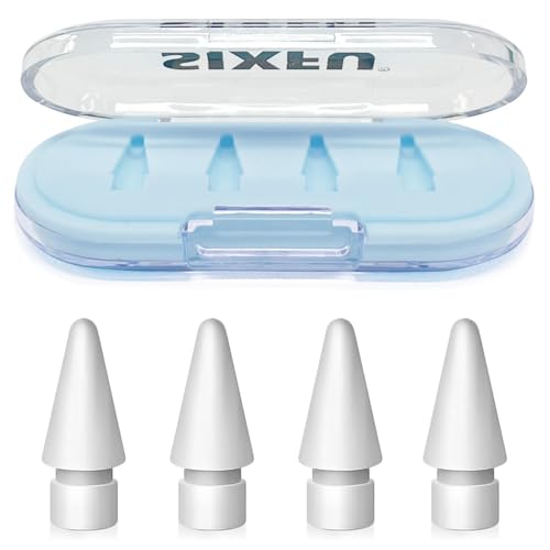 Image of SIXFU Tips for Apple Pencil Tips, Apple Pencil Pro Tips, Apple Pen Tips, Case Accessories Compatible with iPad Pencil Tips(4 PCS)