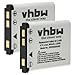 Produktbild vhbw 2X Akku kompatibel mit Leica Sofort SP2, Sofort Instant Film, Sofort Kamera (600 mAh, 3,7 V, Li-Ion)