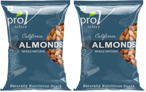 Image of ProV Select - Almonds 1kg|Value Pack|Raw Badam Dry Fruit | High Protein Snack and Super Healthy Nuts | Amazing Quality Almond | Sourced from California | Crunchy & Tasty | (Pack of 2)