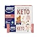 Enervit, Protein Snack Keto Salted Nuts, -70% di Zuccheri, Ricco in Proteine, Per il Controllo del Peso, Indicato per la Keto Diet, VeganOK, Senza Glutine, 8 Barrette da 35g