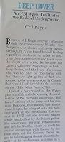 Deep cover: An FBI agent infiltrates the radical underground 0882252747 Book Cover