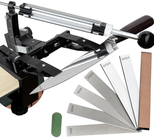CWOVRS Knife Sharpening System Precision Adjust, CNC Aluminium Gu...