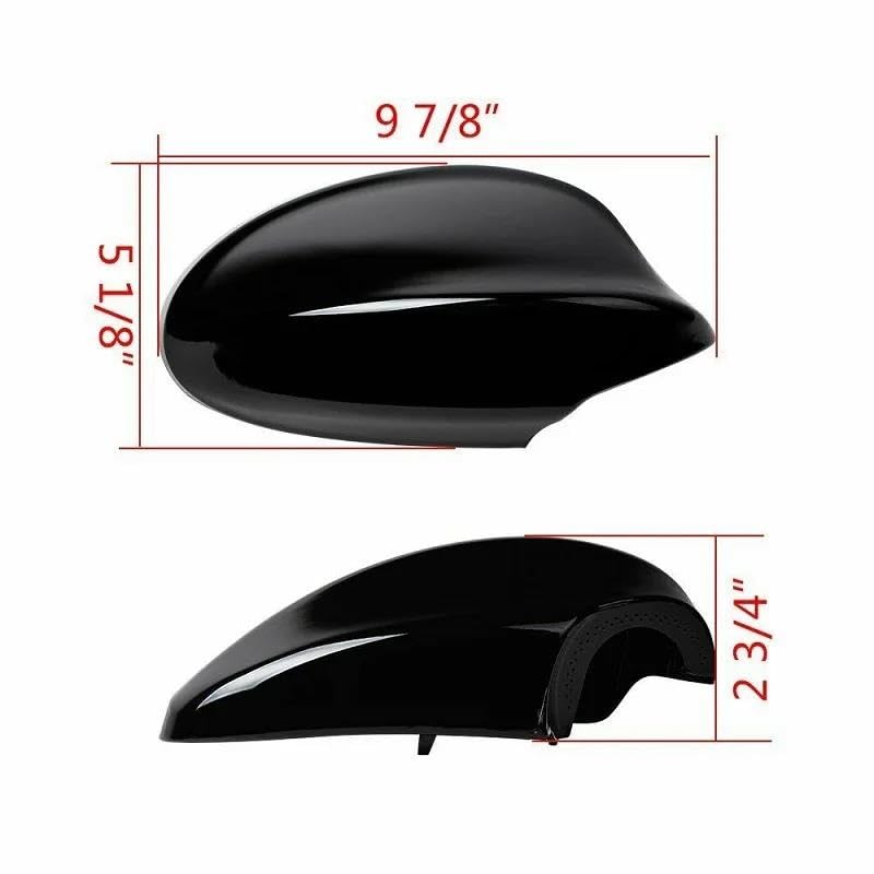 Garniture de rétroviseur haute qualité pour Série 3 E90 E91 2006-2008 BLNETU - 3