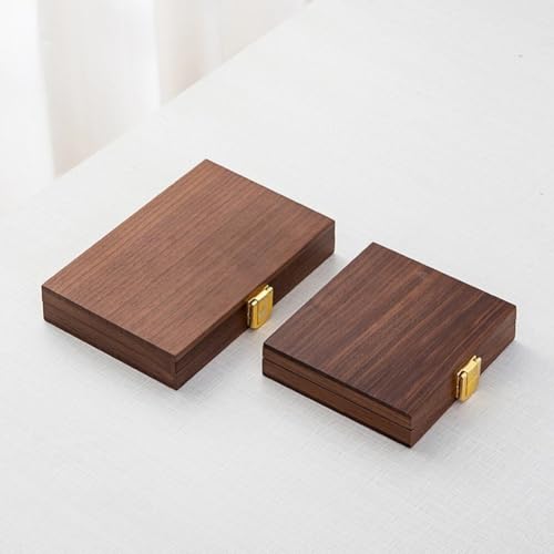 Paleta de madera portátil con 24 compartimentos estancos para manualidades 5