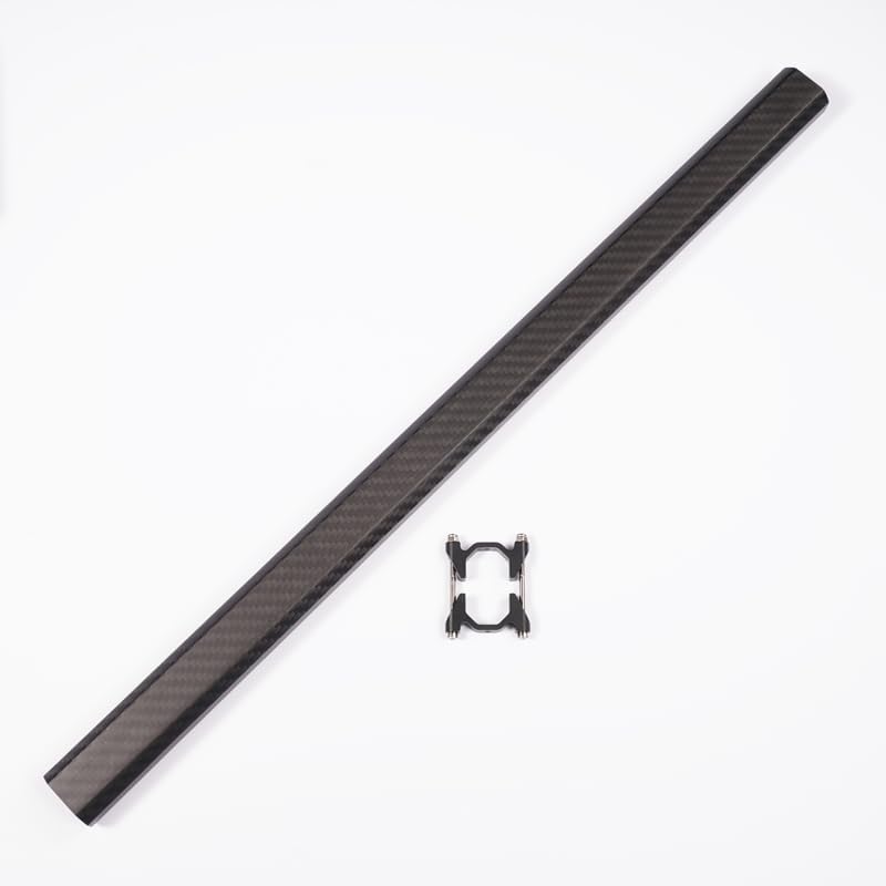 Generic 1 Piece/Bag 20 * 30 * 500mm 1.0mm Thickness Tiwll Matte 3K Carbon Fiber Octagonal Tube in Stock - (Color: 1 PC 20X30X500)
