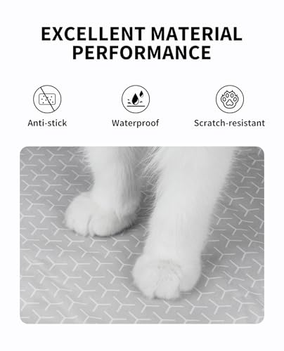Image of PETKIT New Cat Litter Pad Max for PURAMAX 2 and Purobot Max Pro Automatic Self-Cleaning Cat Litter Box, High Performance Leakproof Litter Mat, Waterproof, Anti-Stick, Scratch-Resistant Cylinder Pad