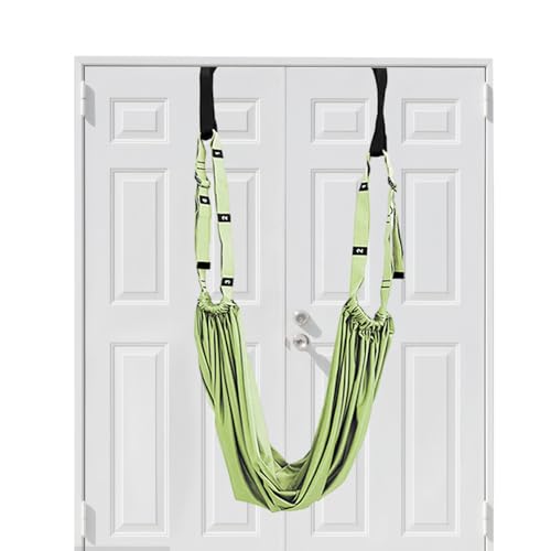 Evember de inversión de yoga, cuerda aérea de yoga, Equipo de estiramiento con anclaje para puerta, Correa de estiramiento de piernas antigravedad fuerte para ejercicios en casa, ejercicios de