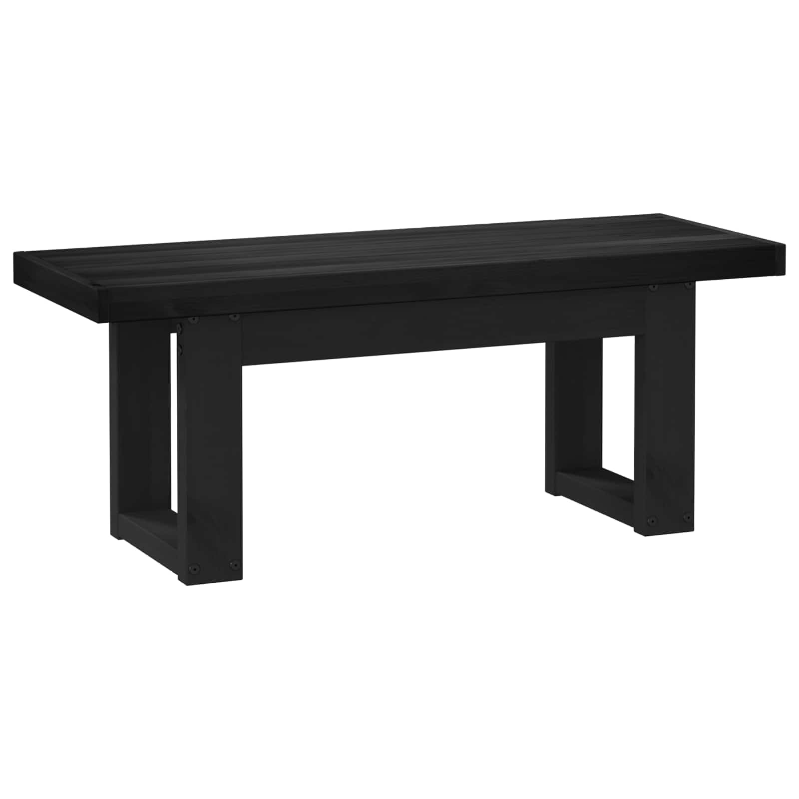 Fengshui Panca da pranzo in legno di pino massiccio, 120 x 41 x 45 cm