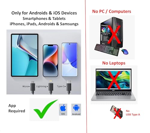 Image of USB Digital Microscope, 50x-1600x Magnification Handheld, 1920P HD 8 LED Lights, Portable Pocket Microscope, Compatible with iOS and Android Devices, +2MP Magnifier Camera, No PC Support (with Stand)