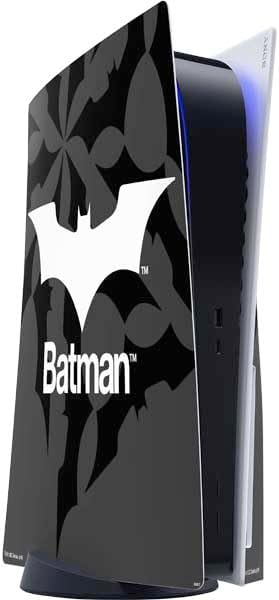 Skinit Decal Gaming Skin Compatible with PS5 Console - Officially Licensed DC Comics Batman Movie 1989 Logo Design