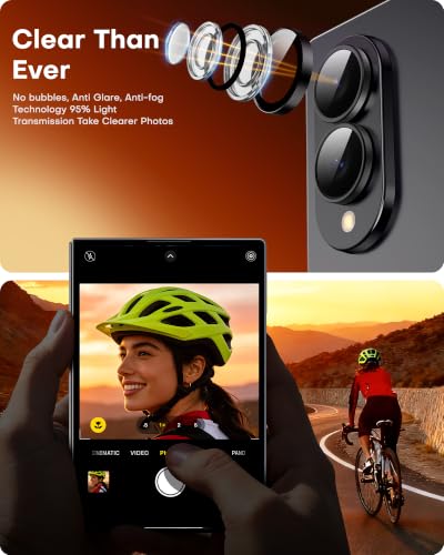 Image of TOCOL 2 Pack for Samsung Galaxy Z Fold 8 Camera Lens Protector