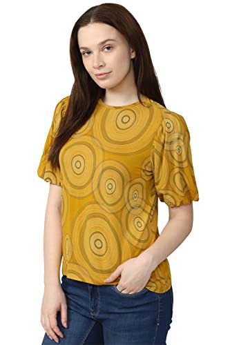 Image of Van Heusen Women's Cotton Regular Fit T-Shirt
