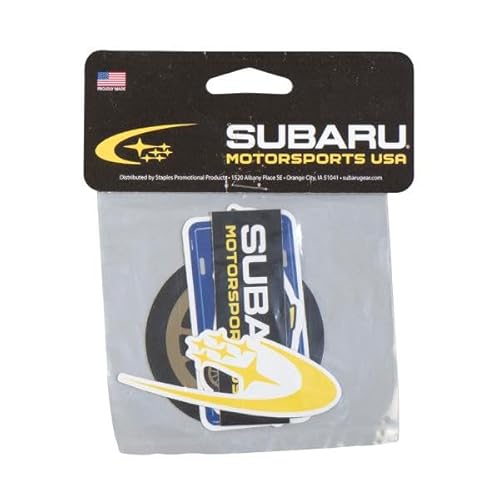Subaru SMSUSA Logo Decal Sticker 5 pcs Set Forester Outback Crosstrek WRX Legacy BRZ Solterra Crosstrek Ascent