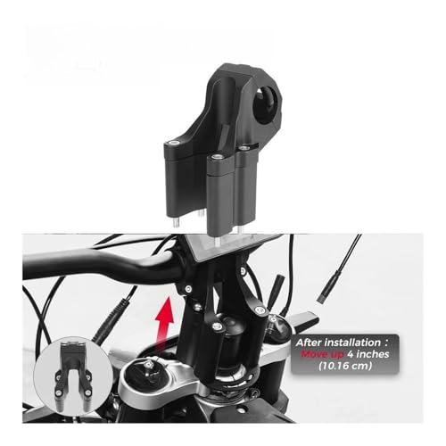 Riser de guidon Surron Light Bee adaptateur usiné haute précision - 3
