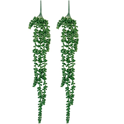 Best Artificial Hanging Plants for Your Home 53 Tdas Artificial Succulent Plants Flowers Hanging Home Decor Items...