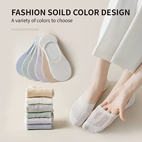 Mcool Mary No Show Socks Women Girls Low Cut Liner Non Slip Hidden Invisible Cotton Socks For Flats Heels #TOP5