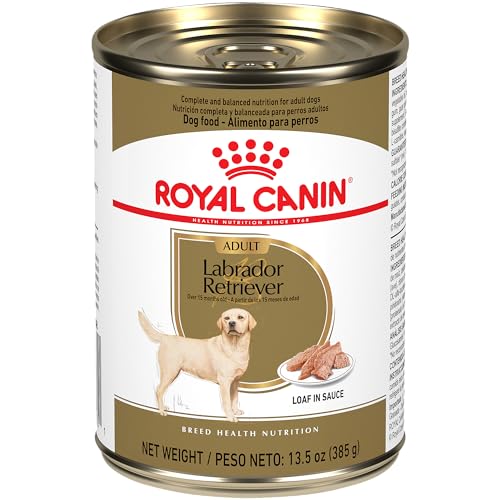 Royal Canin Labrador Retriever Loaf in Sauce Canned Dog Food, 13....