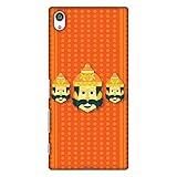 AMZER Slim Handcrafted Designer Printed Hard Shell Case Back Cover for Sony Xperia Z5 Premium - Mighty Ravana 2