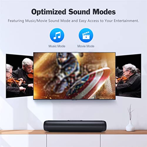 Llamn Sound Bar Computer Tv Speakers 5.0 True Stereo Subwoofer Sound Bar Music Box Home Theater System #TOP2