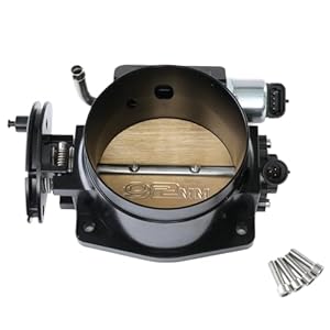 92mm Throttle Body Assembly with TPS IAC for GM Gen III LS1 LS2 LS3 LS6 LS7 LSX LS Throttle Body 4 Bolts Black