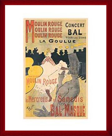 Amazon.co.jp: ポスター アンリ ド トゥールーズ ロートレック