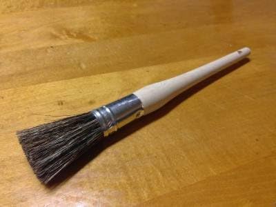 Chalk Paint & Wax Brush- Medium- Oval Furniture Painting Brush
