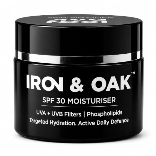 Image of Iron & Oak SPF 30 Moisturiser | Face Cream for Man | 50 g
