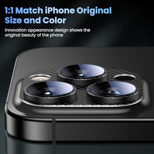 Image of Uyiton for iPhone 16 Pro Max /16 Pro /14 Pro Max /14 Pro Camera Lens Protector