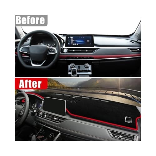 Tapis compatible avec Chery Tiggo 7 Pro couverture tableau bord - 6