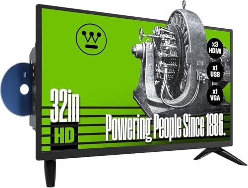 El Mejor Listado de televisor lg 32 pulgadas - solo los mejores. 50 LUBL Televisor de 32' o 24' Pulgadas con Reproductor de DVD Incorporado, Televisor Plano Pequeño LED HD No Inteligente, Combo de DVD, para casa rodante, WD24HX5201 (24, Pulgadas)
