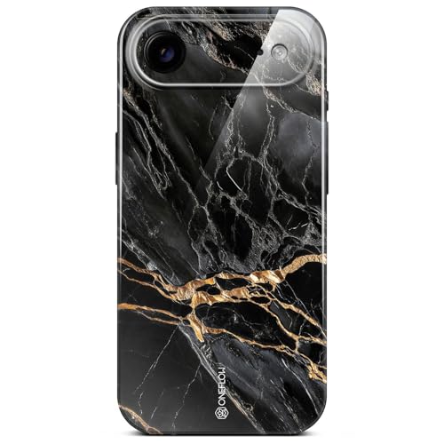 Coque rigide iPhone Air marbre noir de qualité supérieure