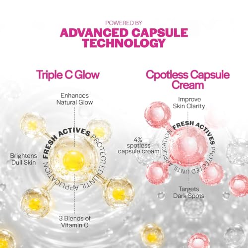Image of Suroskie Spotless Capsule Cream 68g, Vitamin C Capsule Cream 68g Combo