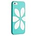 Agent18 iPhone SE FlowerVest - Turquoise/White - Retail Packaging