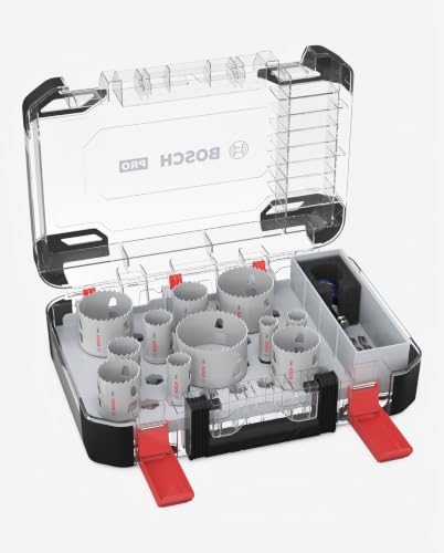 Miniatura 9 de Bosch 14x Set De Sierra De Corona Pro Multi Material Power Change Plus - Estuche Transparente Para Madera Blanda, Cartón-Yeso, Ø 20-76 Mm, Professional Accesorios Taladro, Versión Actual