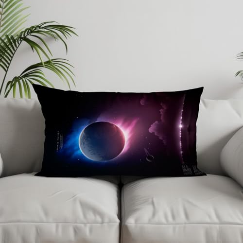 Housse coussin XXL extérieur et taie d'oreiller rectangulaire décorative 50x75 - 5