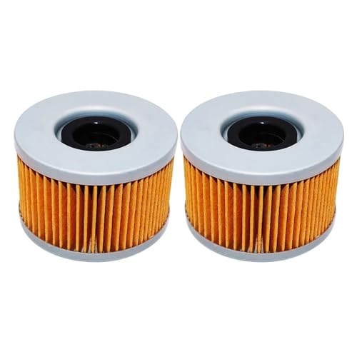 �I�[�g�o�C���i�I�C���t�B���^�[ CB250 CB350S CB400 CB400A CB450 CB500T CBR250RR CBX400F CBX550 VT250 VTR250 MUV700 SXS700(2pcs Yellow)