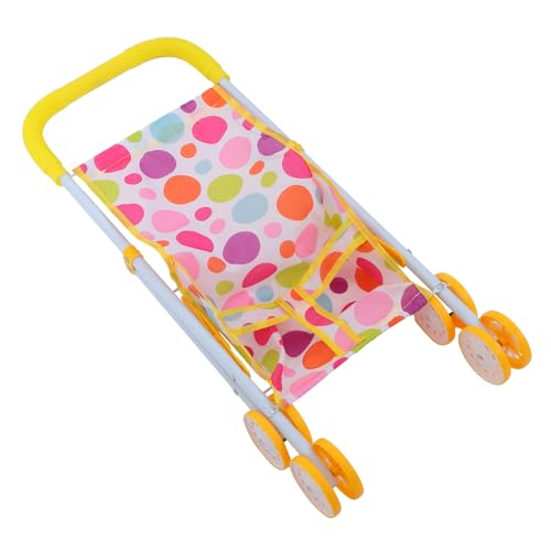 Cochecito de muñeca compacto juguete ligero infantil fácil de transportar