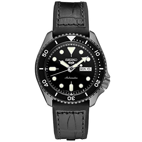 Seiko SRPE25 Seiko 5 Sports Men's Watch Black 42.5mm Stainless Steel