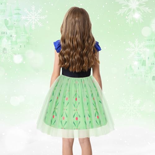 Vestido de Princesa para Niñas Disfraz de Fiesta miniatura 3