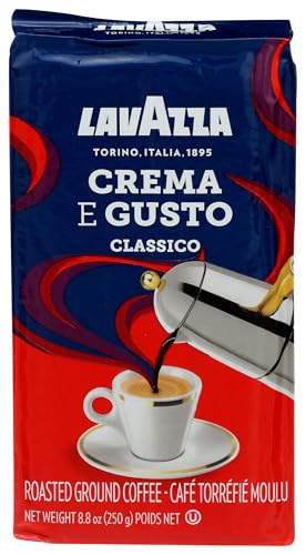 Image of Lavazza Crema E Gusto Ground Coffee 8.8 OZ (Pack of 9)