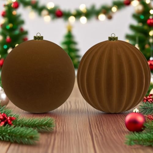 Boules de Noël en velours incassables pour maison avec enfants - 4