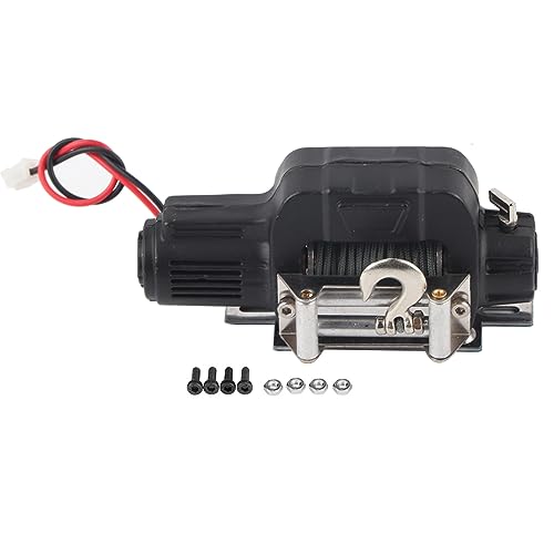 Winch eléctrico metálico para auto RC 1:10 Srliya miniatura 5
