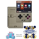 【Super lange Ausdauer】 Retro game Konsolen sind Energie und effizient, 3000 mAH, 5-6 Stunden ultralange Akkulaufzeit, tragbare Typ-C Ladeschnittstelle, ermöglicht es Ihnen, das Spiel jederzeit und überall zu genießen.