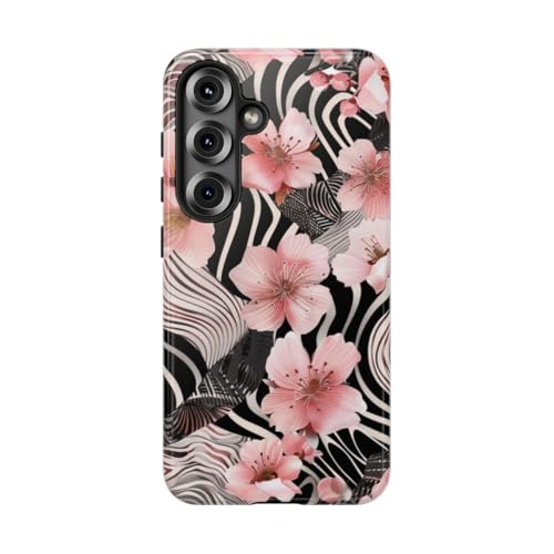 Coque Samsung S25 fleurs de cerisier roses pour sublimer votre style quotidien au bureau