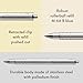 Lamy swift Palladium - modest rollerball pen with a smooth writing experience - robust metal casing & line width B M 66 rollerball refill in blue