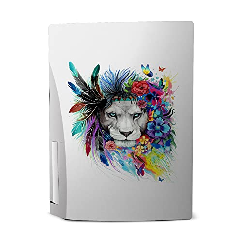 Autocollant vinyle PS5 Disc Roi des Lions Pixie Cold skin console Sony - 3